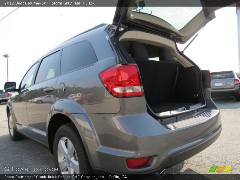 Storm Grey Pearl / Black 2012 Dodge Journey SXT