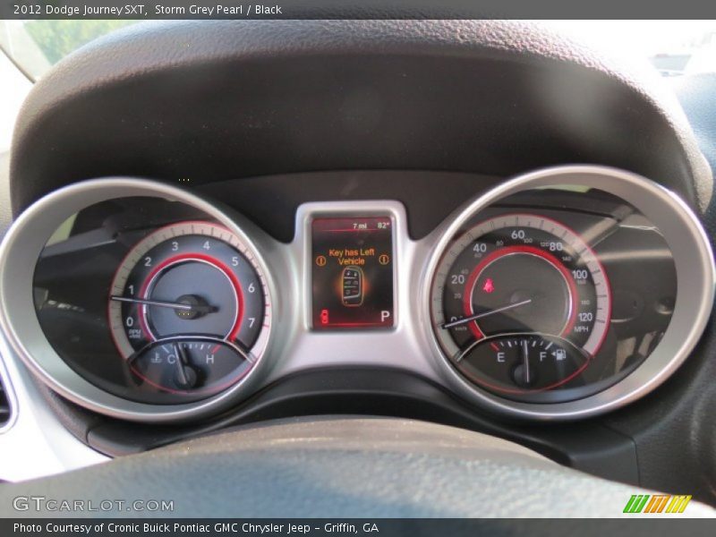 Storm Grey Pearl / Black 2012 Dodge Journey SXT
