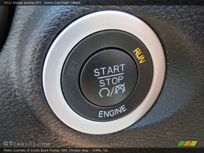 Storm Grey Pearl / Black 2012 Dodge Journey SXT