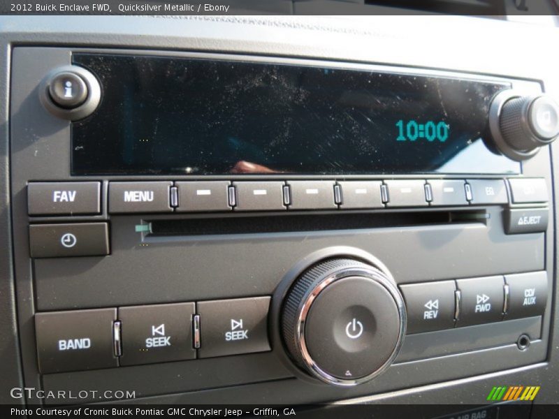 Quicksilver Metallic / Ebony 2012 Buick Enclave FWD