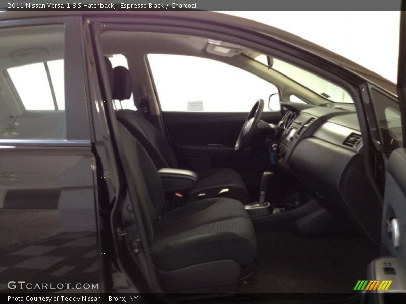 Espresso Black / Charcoal 2011 Nissan Versa 1.8 S Hatchback