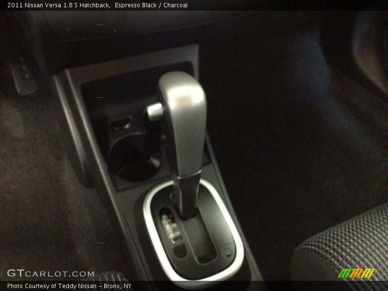 Espresso Black / Charcoal 2011 Nissan Versa 1.8 S Hatchback