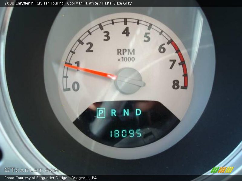 Cool Vanilla White / Pastel Slate Gray 2008 Chrysler PT Cruiser Touring
