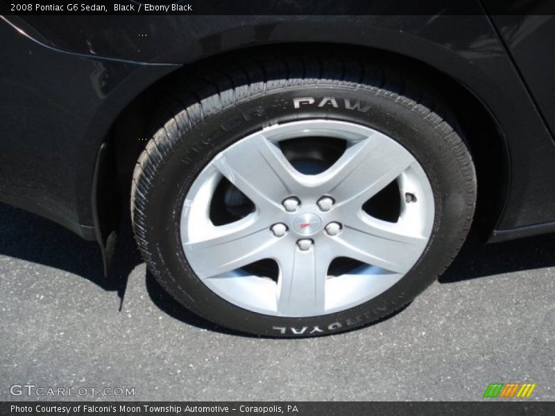 Black / Ebony Black 2008 Pontiac G6 Sedan