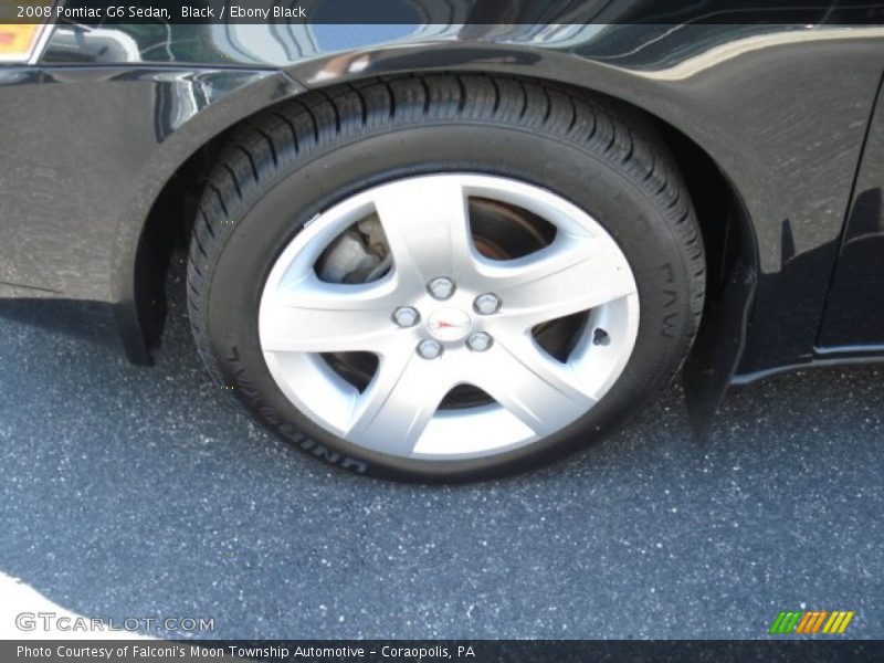 Black / Ebony Black 2008 Pontiac G6 Sedan