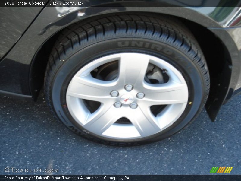 Black / Ebony Black 2008 Pontiac G6 Sedan