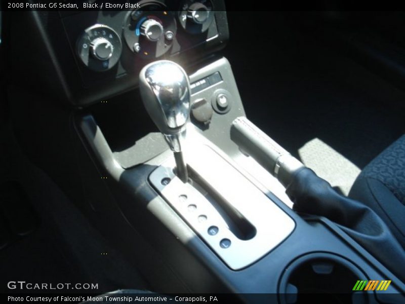 Black / Ebony Black 2008 Pontiac G6 Sedan
