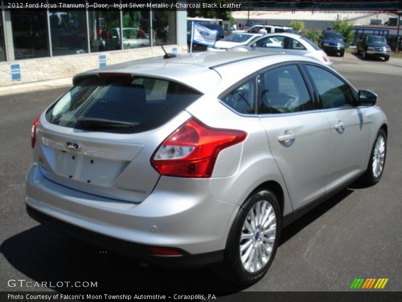  2012 Focus Titanium 5-Door Ingot Silver Metallic