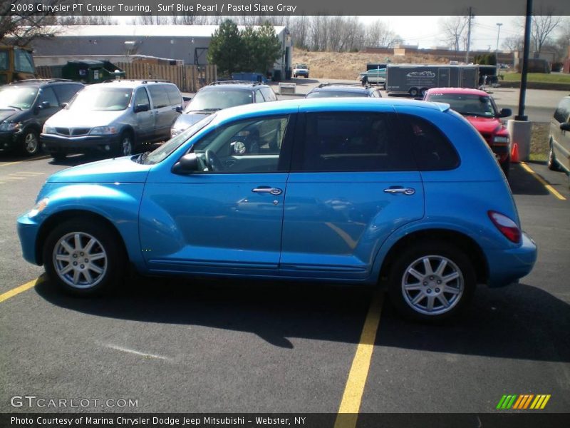 Surf Blue Pearl / Pastel Slate Gray 2008 Chrysler PT Cruiser Touring