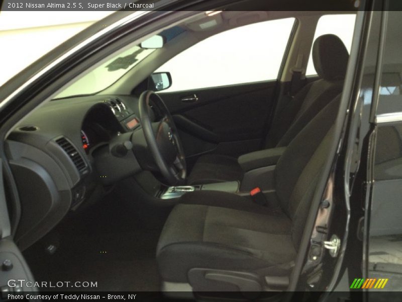 Super Black / Charcoal 2012 Nissan Altima 2.5 S