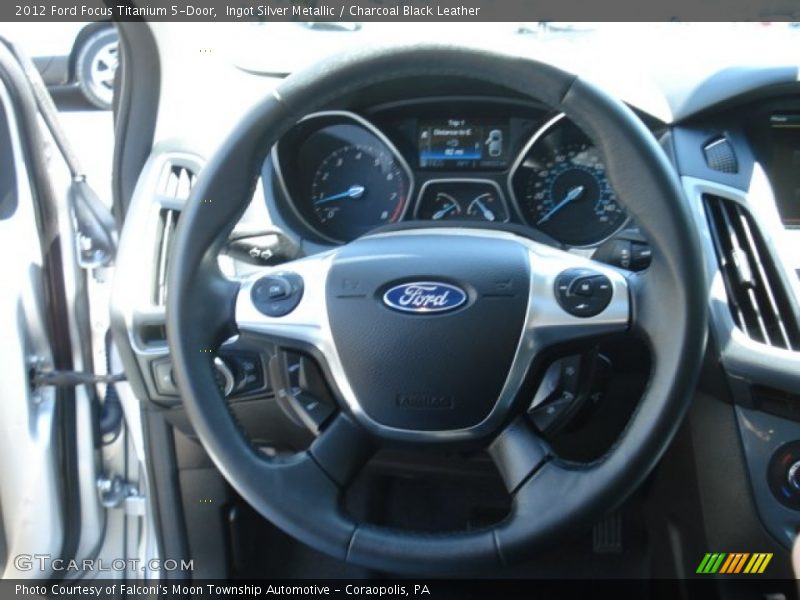  2012 Focus Titanium 5-Door Steering Wheel