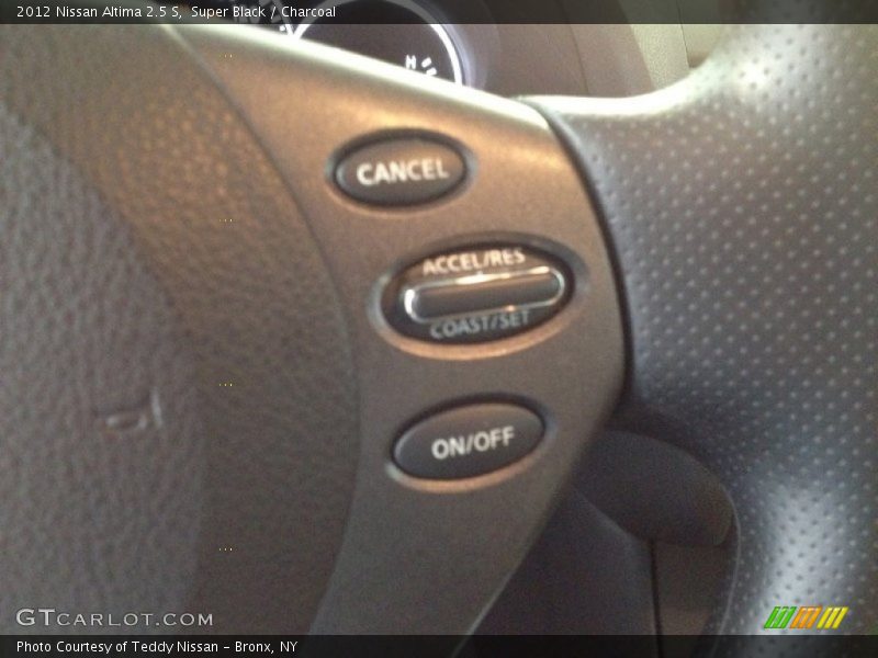 Super Black / Charcoal 2012 Nissan Altima 2.5 S