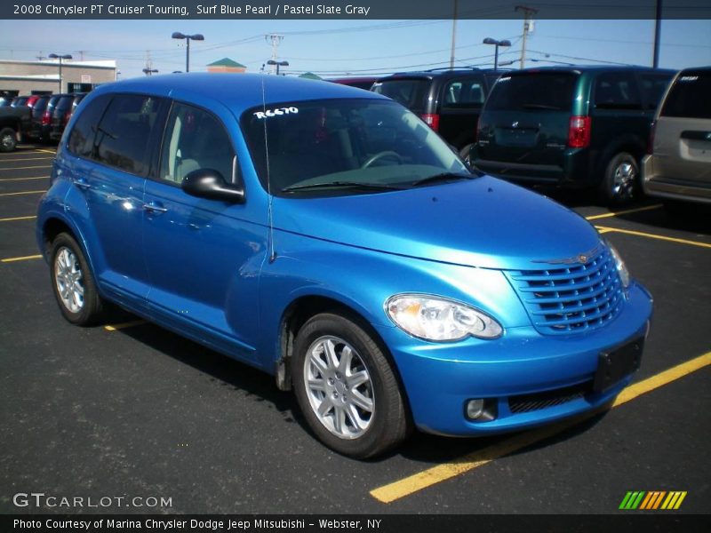 Surf Blue Pearl / Pastel Slate Gray 2008 Chrysler PT Cruiser Touring