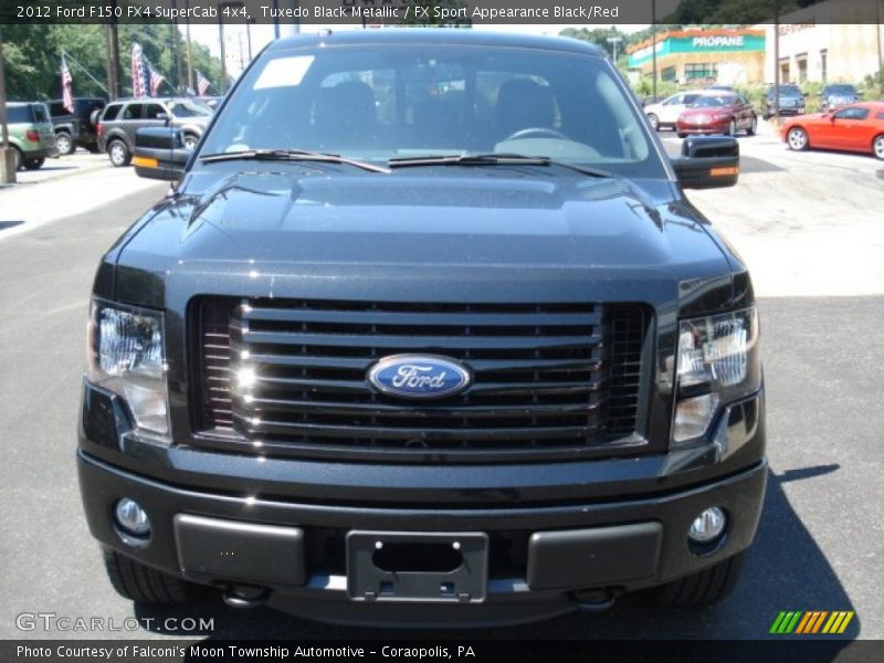 Tuxedo Black Metallic / FX Sport Appearance Black/Red 2012 Ford F150 FX4 SuperCab 4x4
