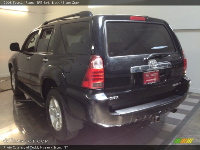 Black / Stone Gray 2008 Toyota 4Runner SR5 4x4