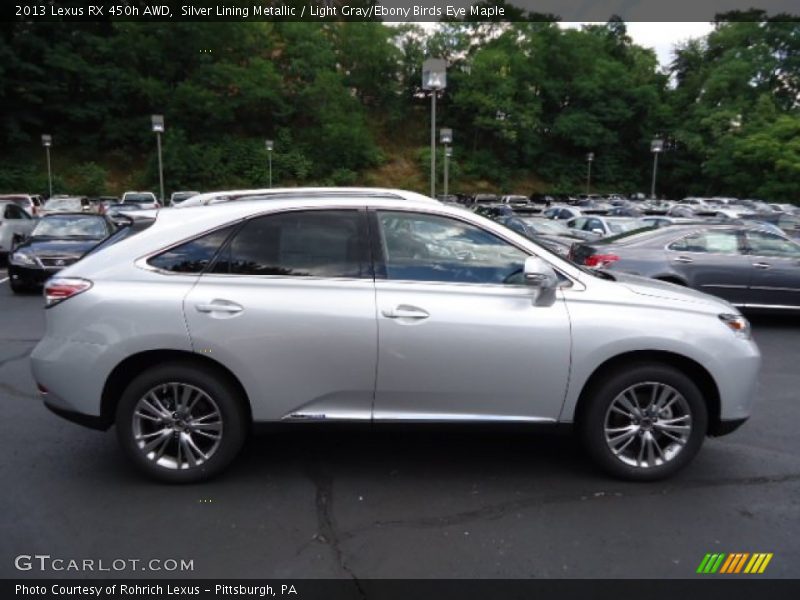  2013 RX 450h AWD Silver Lining Metallic
