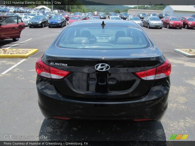 Black / Gray 2013 Hyundai Elantra GLS
