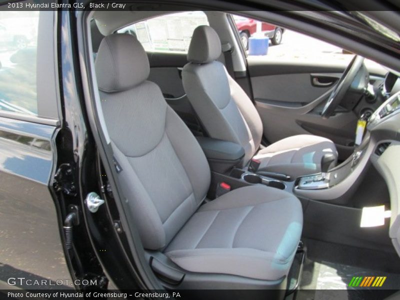 Black / Gray 2013 Hyundai Elantra GLS