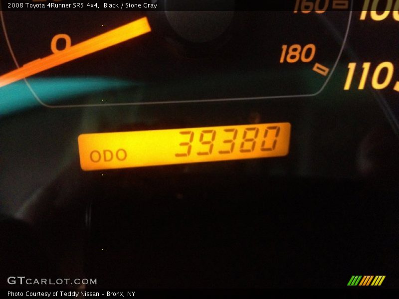 Black / Stone Gray 2008 Toyota 4Runner SR5 4x4