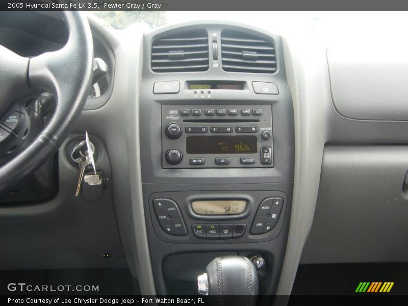 Pewter Gray / Gray 2005 Hyundai Santa Fe LX 3.5