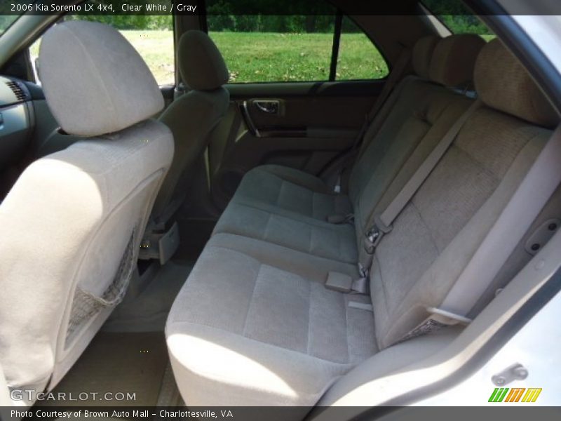 Clear White / Gray 2006 Kia Sorento LX 4x4
