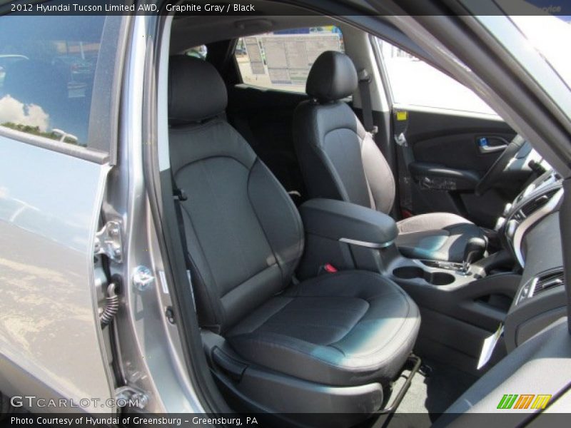 Graphite Gray / Black 2012 Hyundai Tucson Limited AWD