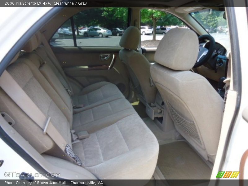 Clear White / Gray 2006 Kia Sorento LX 4x4