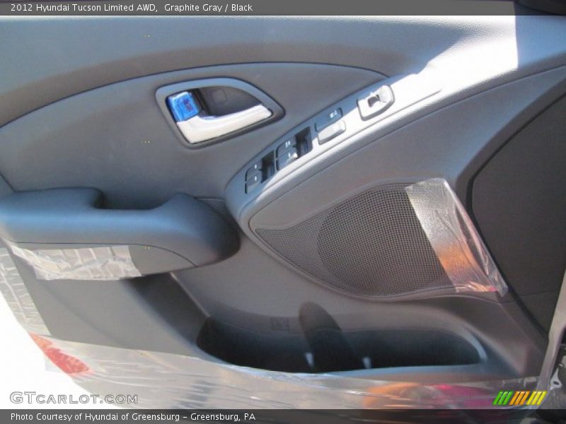 Graphite Gray / Black 2012 Hyundai Tucson Limited AWD