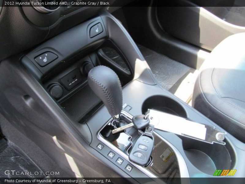 Graphite Gray / Black 2012 Hyundai Tucson Limited AWD