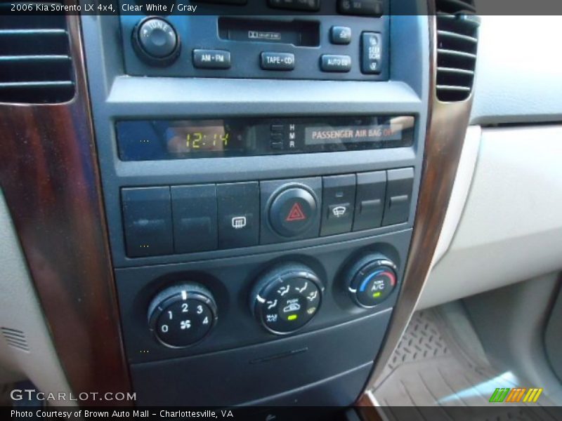 Clear White / Gray 2006 Kia Sorento LX 4x4