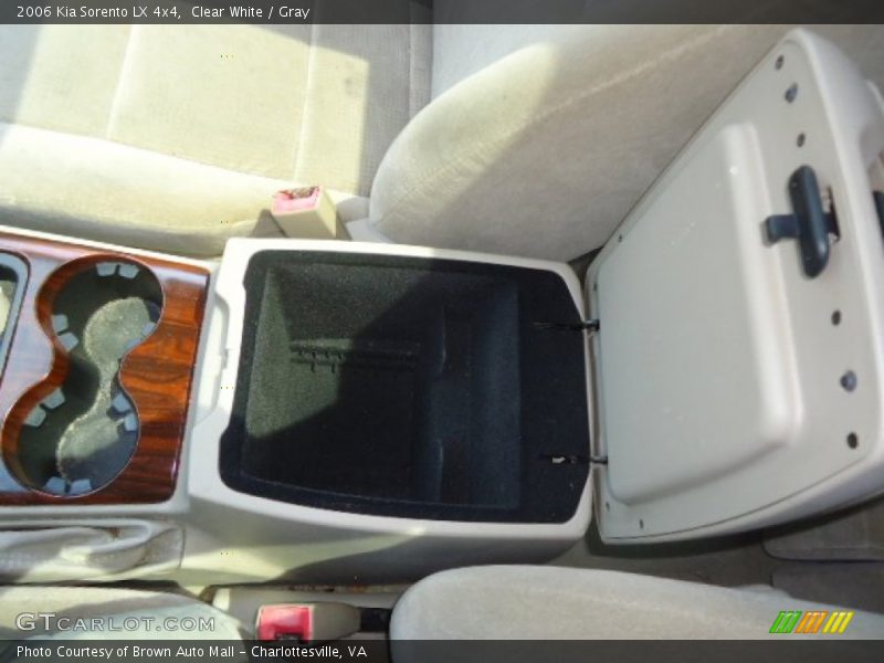 Clear White / Gray 2006 Kia Sorento LX 4x4