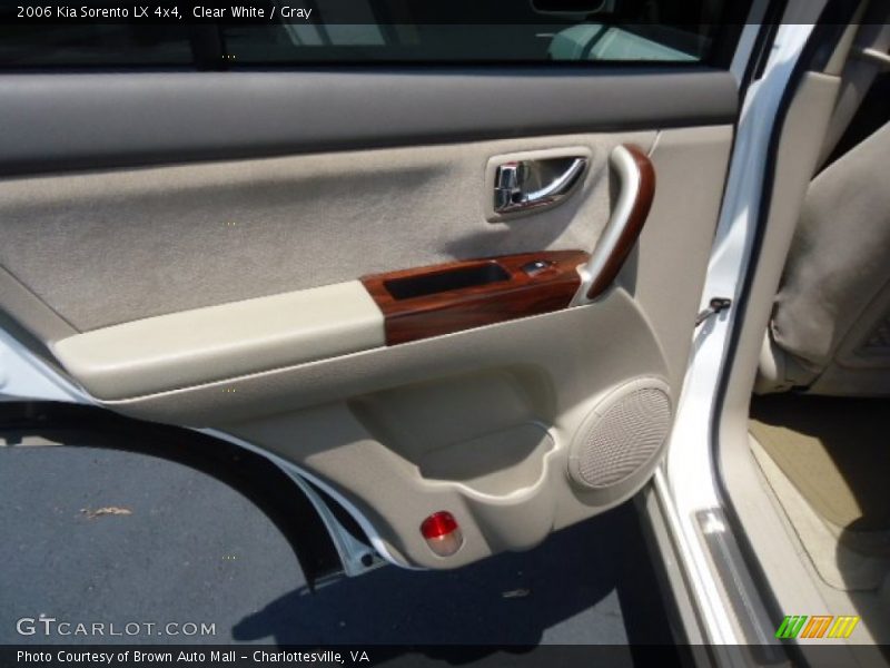 Clear White / Gray 2006 Kia Sorento LX 4x4