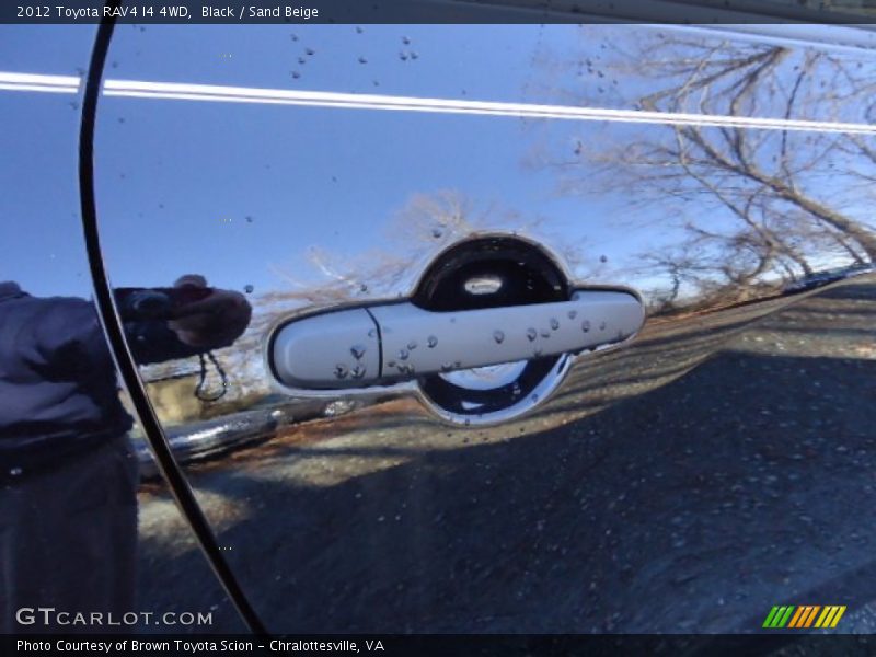 Black / Sand Beige 2012 Toyota RAV4 I4 4WD