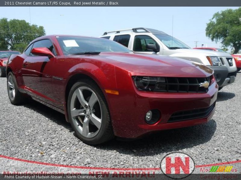 Red Jewel Metallic / Black 2011 Chevrolet Camaro LT/RS Coupe