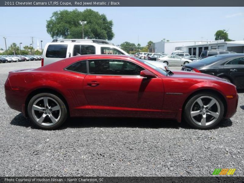 Red Jewel Metallic / Black 2011 Chevrolet Camaro LT/RS Coupe
