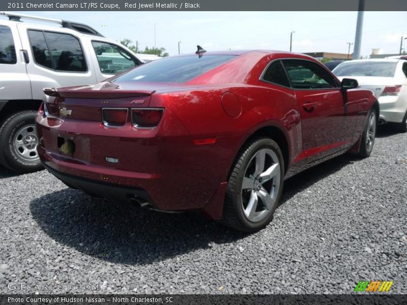 Red Jewel Metallic / Black 2011 Chevrolet Camaro LT/RS Coupe