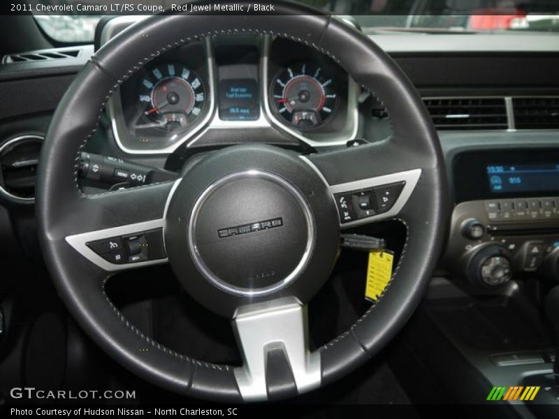 Red Jewel Metallic / Black 2011 Chevrolet Camaro LT/RS Coupe