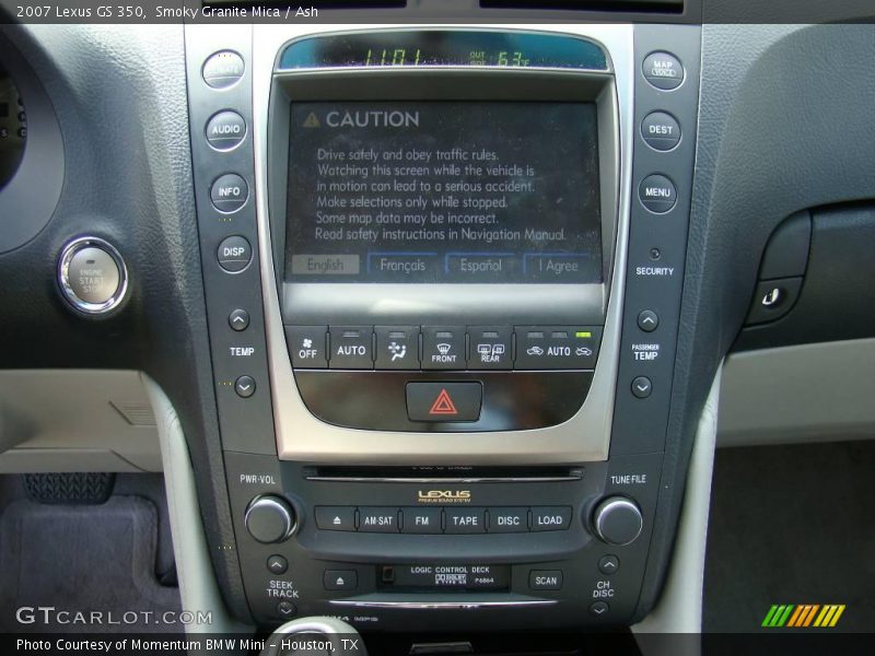 Smoky Granite Mica / Ash 2007 Lexus GS 350