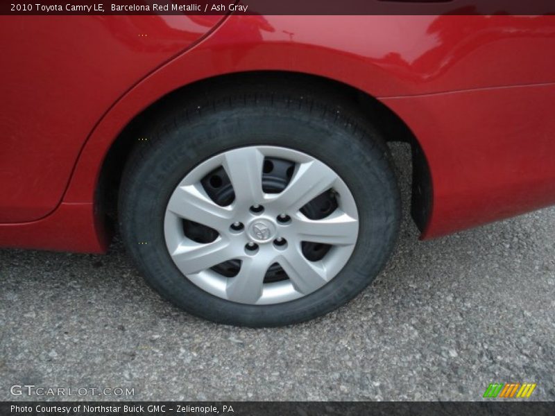 Barcelona Red Metallic / Ash Gray 2010 Toyota Camry LE