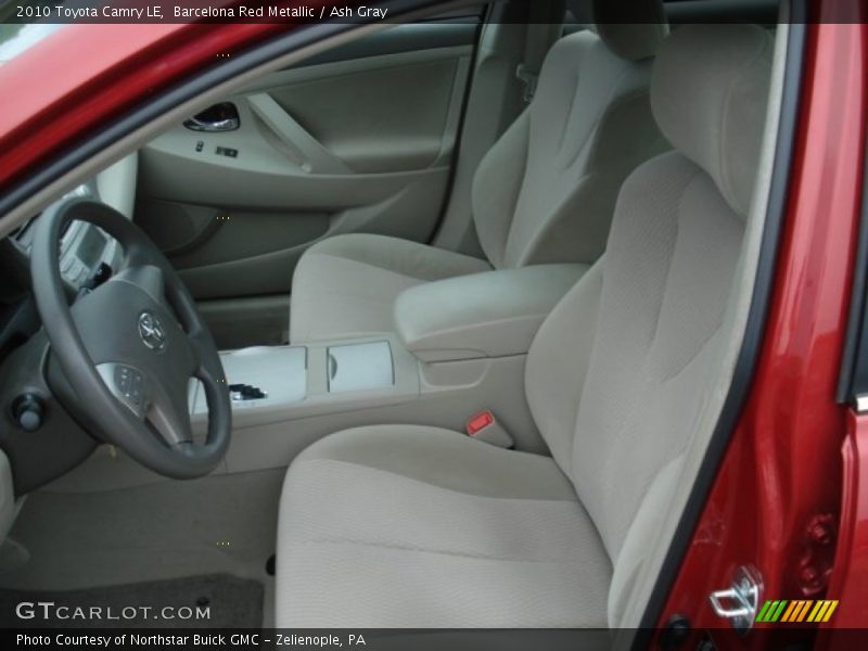 Barcelona Red Metallic / Ash Gray 2010 Toyota Camry LE