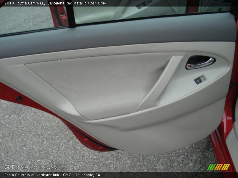 Barcelona Red Metallic / Ash Gray 2010 Toyota Camry LE