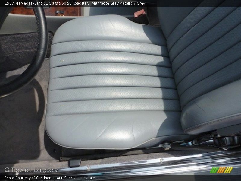 Front Seat of 1987 SL Class 560 SL Roadster