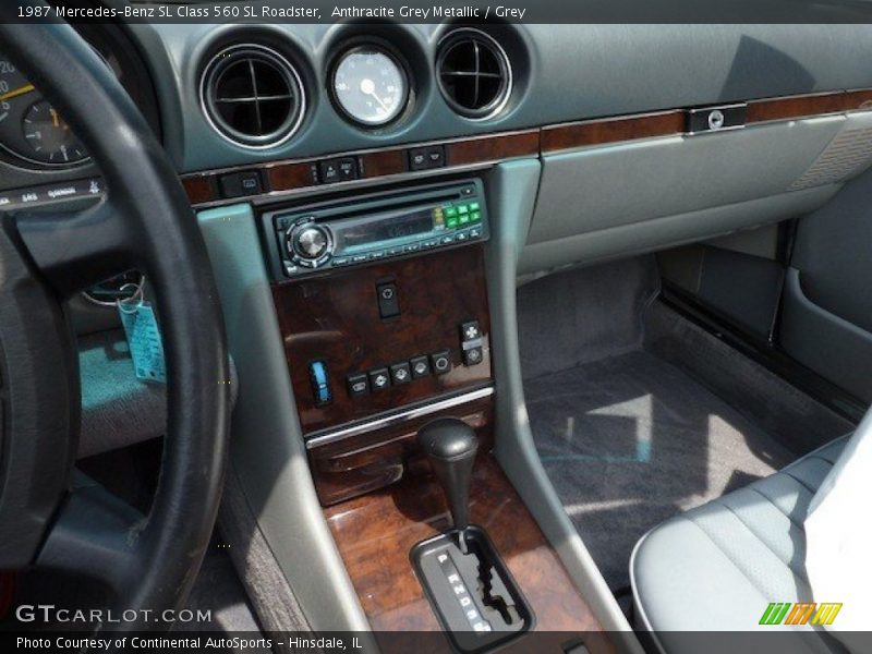 Dashboard of 1987 SL Class 560 SL Roadster