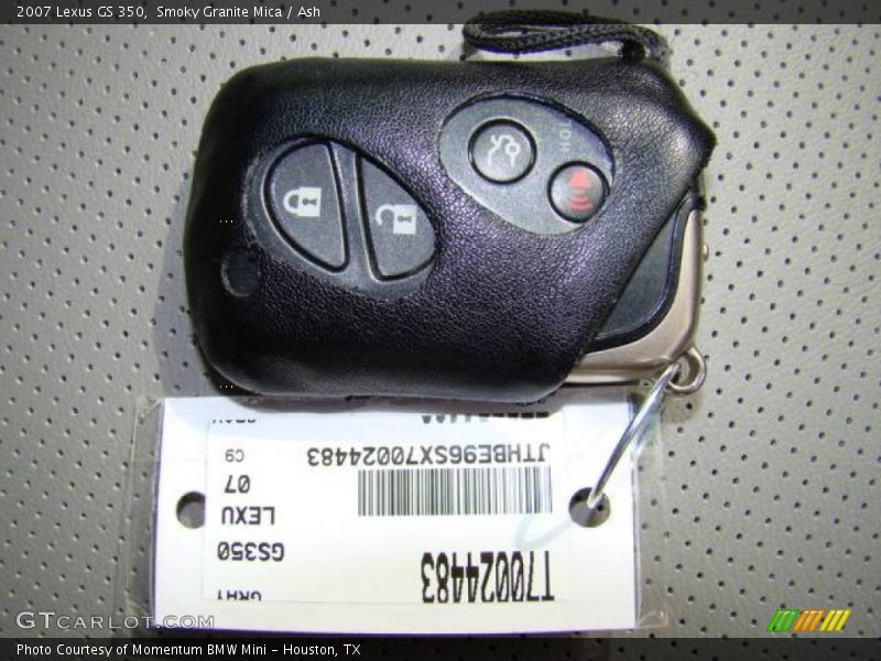 Smoky Granite Mica / Ash 2007 Lexus GS 350