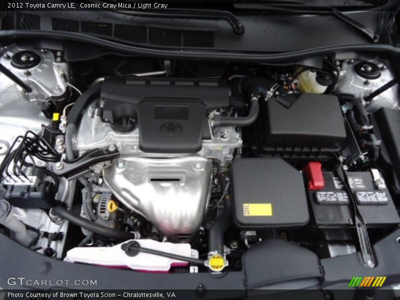 Cosmic Gray Mica / Light Gray 2012 Toyota Camry LE
