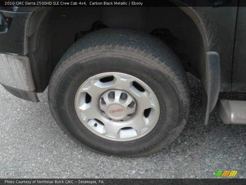 Carbon Black Metallic / Ebony 2010 GMC Sierra 2500HD SLE Crew Cab 4x4