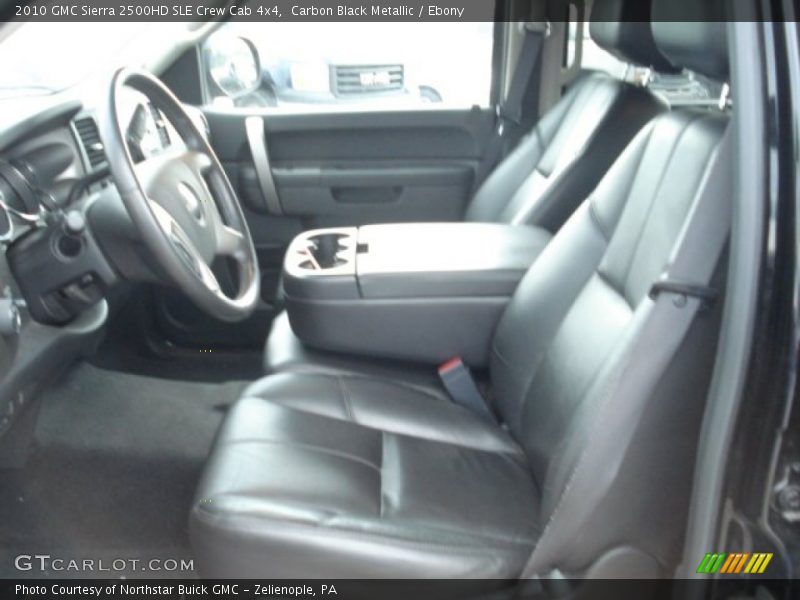 Carbon Black Metallic / Ebony 2010 GMC Sierra 2500HD SLE Crew Cab 4x4