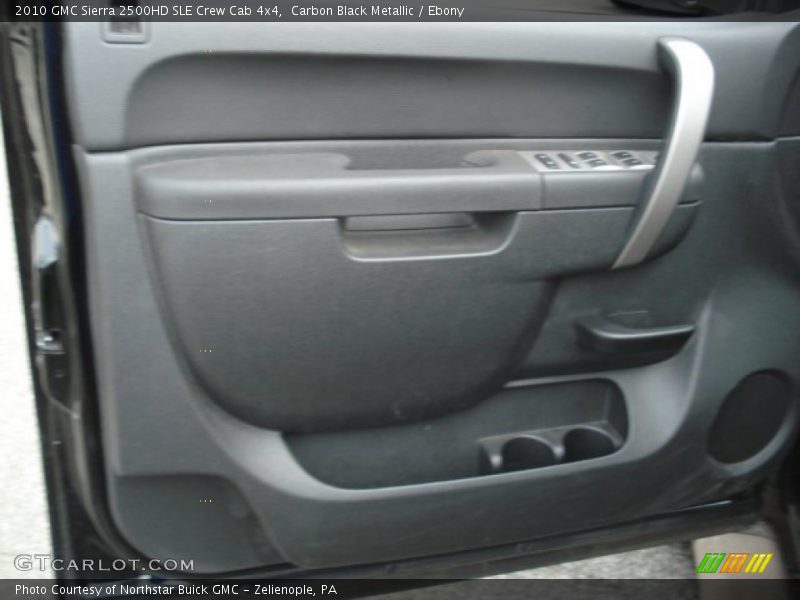 Carbon Black Metallic / Ebony 2010 GMC Sierra 2500HD SLE Crew Cab 4x4
