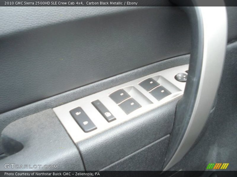 Carbon Black Metallic / Ebony 2010 GMC Sierra 2500HD SLE Crew Cab 4x4