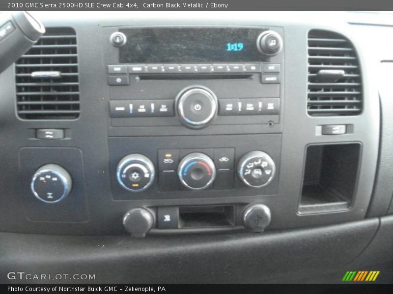 Carbon Black Metallic / Ebony 2010 GMC Sierra 2500HD SLE Crew Cab 4x4